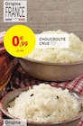 Choucroute crue - Intermarché Super à Troyes Choucroute crue en promo chez Intermarché Super Troyes à 0,99 €