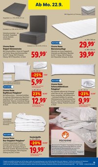 Bettdecke im aktuellen Lidl Prospekt (Ludwigshafen (Rhein)) Bettdecke im Lidl Prospekt "LIDL LOHNT SICH" mit 68 Seiten (Ludwigshafen (Rhein))