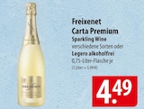 verschiedene Sorten oder Legero alkoholfrei Angebote von Freixenet bei famila Nordost Gifhorn für 4,49 €