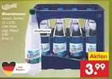 Mineralwasser Angebote von Bad Kissinger bei Netto Marken-Discount Fürth für 3,99 €