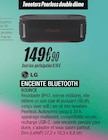 Enceinte bluetooth - LG en promo chez Blanc Brun Enceinte bluetooth - LG dans le catalogue Blanc Brun