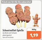 Aktuelle Schweinefilet Angebote bei aktiv & irma in Oldenburg Aktuelles Schweinefilet-Spieße Angebot bei aktiv & irma in Oldenburg ab 1,19 €