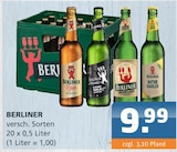 Berliner bei Getränke Lehmann - Getränke A-Z im Prospekt "" für 9,99 €
