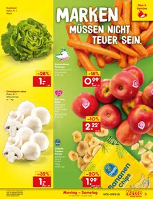 Äpfel im Netto Marken-Discount Prospekt "Aktuelle Angebote" mit 60 Seiten (Fürth)