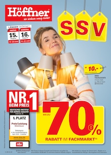 Höffner Prospekt Erfurt "SSV" mit 28 Seiten