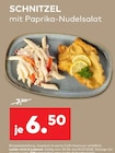 Aktuelle Paprika Angebote bei porta Möbel in Hannover Aktuelles Schnitzel mit Paprika-Nudelsalat Angebot bei porta Möbel in Hannover ab 6,50 €