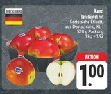 Tafeläpfel rot Angebote von Kanzi bei EDEKA Hoyerswerda für 1,00 €