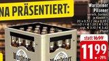Pilsener bei EDEKA im Merzen Prospekt für 11,99 €