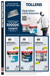 Promos Peinture Mur dans le catalogue "CHANTIERS D'ÉTÉ À PRIX DÉPÔT" de Brico Dépôt à la page 12 Promos Peinture Mur dans le catalogue "CHANTIERS D'ÉTÉ À PRIX DÉPÔT" de Brico Dépôt à la page 12
