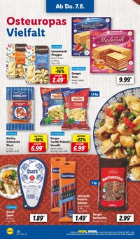 Torte im aktuellen Lidl Prospekt (Osnabrück) Torte im Lidl Prospekt "LIDL LOHNT SICH" mit 62 Seiten (Osnabrück)