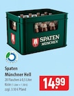 Münchner Hell im Angebot bei famila Nordost in Gifhorn Münchner Hell Angebote von Spaten bei famila Nordost Gifhorn für 14,99 €