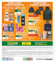 Prix et réduction Lessive Capsules dans le prospectus Supermarchés Match en cours Offre Lessive Capsules dans le catalogue Supermarchés Match du moment à la page 20