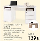 Schreibtisch Primus 2 Angebote von hardi bei HARDECK Solingen für 129,00 €