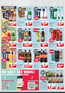 Cola im Getränke Quelle Weydringer Prospekt "...einfach mehr drin" mit 4 Seiten (Laatzen)