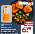 Hähnchen-Schnitte, Cordon-bleu-Art von MEINE METZGEREI im aktuellen ALDI SÜD Prospekt für 6,99 €