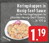 Heringshappen in Honig-Senf-Sauce Angebote bei E center Aachen für 1,19 €