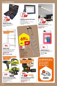 Promotion Escabeau dans le prospectus Weldom, valable du 15/10/2025 au 11/11/2025 Promo Escabeau dans le catalogue Weldom du moment à la page 10