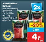 Schwarzwälder Schinken im Angebot bei Netto Marken-Discount in Dessau-Roßlau Schwarzwälder Schinken Angebote bei Netto Marken-Discount Dessau-Roßlau für 4,00 €