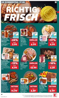 Schweinefilet im aktuellen Kaufland Prospekt (Solingen (Klingenstadt)) Schweinefilet im Kaufland Prospekt "Hier bin ich richtig" mit 71 Seiten (Solingen (Klingenstadt))