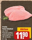 Frische Puten-Schnitzel bei REWE im Prospekt "" für 11,90 €