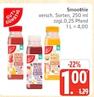 Erdbeer Banane Traube Smoothie Angebote von Gut & Günstig bei E center Rostock für 1,00 €