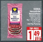 Herzstücke Reiswaffeln Himbeere von EDEKA im aktuellen EDEKA Prospekt
