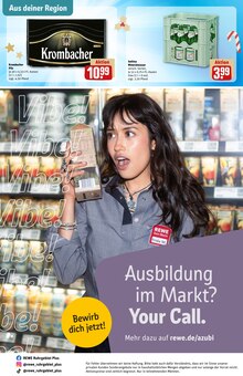 Krombacher im aktuellen REWE Prospekt (Soest) Krombacher im REWE Prospekt "Dein Markt" mit 29 Seiten (Soest)