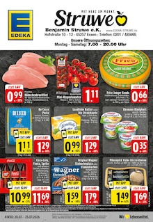 EDEKA Prospekt der Woche "Aktuelle Angebote" Seite 1, 20.07.2026 bis 25.07.2026 für Essen Aktueller EDEKA Prospekt "Aktuelle Angebote" Seite 1 von 24 Seiten für Essen