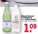 Aktuelles Mineralwasser Angebot bei E center in Mannheim ab 1,09 €
