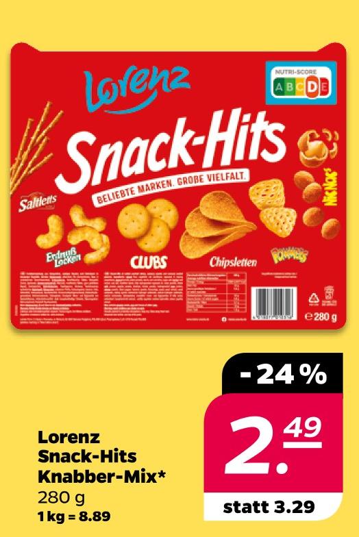 Snack-Hits Knabber-Mix