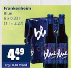 Getränkewelt Velbert - Blue Angebot im Prospekt Blue bei Getränkewelt im Velbert Prospekt für 4,49 €