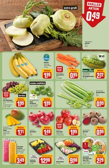 Kohlrabi im aktuellen REWE Prospekt (Hamburg) Kohlrabi im REWE Prospekt "Dein Markt" mit 40 Seiten (Hamburg)