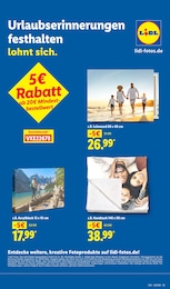 Leinwand Angebot im aktuellen Lidl Prospekt auf Seite 61