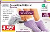 Socquettes d’intérieur femme à Norma dans Herbsheim Socquettes d’intérieur femme à Norma dans Herbsheim