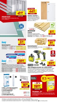 Bohrmaschine im aktuellen toom Baumarkt Prospekt (Mönchengladbach) Bohrmaschine im toom Baumarkt Prospekt "Respekt, wer's selber macht." mit 18 Seiten (Mönchengladbach)