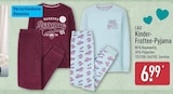 Kinder-Frottee-Pyjama von L&D für 6,99 € bei ALDI Nord im Angebot Kinder-Frottee-Pyjama von L&D im aktuellen ALDI Nord Prospekt