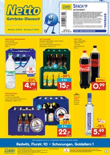 Bier im aktuellen Netto Marken-Discount Prospekt (Schweinfurt) Bier im Netto Marken-Discount Prospekt "DER ORT, AN DEM DU IMMER AUSGEZEICHNETE PREISE FINDEST." mit 2 Seiten (Schweinfurt)