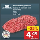 Aktuelles Hackfleisch gemischt Angebot bei Netto Marken-Discount in Mönchengladbach ab 4,49 €