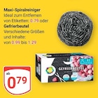 GLOBUS Markkleeberg - Maxi-Spiralreiniger Angebot im Prospekt Maxi-Spiralreiniger bei GLOBUS im Markkleeberg Prospekt für 0,79 €