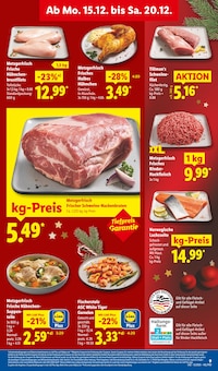 Schweinefilet im Lidl Prospekt "LIDL LOHNT SICH" mit 73 Seiten (Braunschweig)