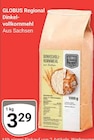 GLOBUS Halle - Dinkelvollkornmehl Angebot im Prospekt Dinkelvollkornmehl bei GLOBUS im Halle Prospekt für 3,29 €