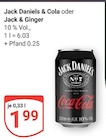 Cola Angebote von Jack Daniels bei GLOBUS Rüsselsheim für 1,99 €