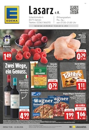 EDEKA Prospekt "Aktuelle Angebote", 26 Seiten, 17.08.2026 - 17.08.2026 Aktueller EDEKA Prospekt, "Aktuelle Angebote", mit Angeboten der Woche, gültig von 17.08.2026 bis 17.08.2026
