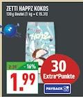 HAPPZ KOKOS im Angebot bei Marktkauf in Unna HAPPZ KOKOS Angebote von ZETTI bei Marktkauf Unna für 1,99 €