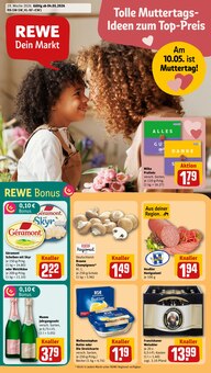 REWE Prospekt Dein Markt mit 32 Seiten