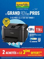 Catalogue Bureau Vallée "Le grand RDV des pros : à ce prix-là, c'est du toner !", 16 pages, à Montesson, 20/01/2020 - 01/02/2020 Prospectus Bureau Vallée "Le grand RDV des pros : à ce prix-là, c'est du toner !", 16 pages, à Montesson, 20/01/2020 - 01/02/2020