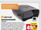Nachtsichtgerät NVI 492 von Denver im aktuellen E center Prospekt für 49,99 €