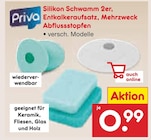 Silikon Schwamm 2er von Priva im aktuellen Netto Marken-Discount Prospekt