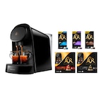 Machine à espresso L'Or Barista Piano noir - PHILIPS en promo chez Carrefour Market Montpellier à 59,99 €