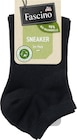 Sneakersocken mit Bio-Baumwolle schwarz Gr. 39-42 von Fascino im aktuellen dm-drogerie markt Prospekt